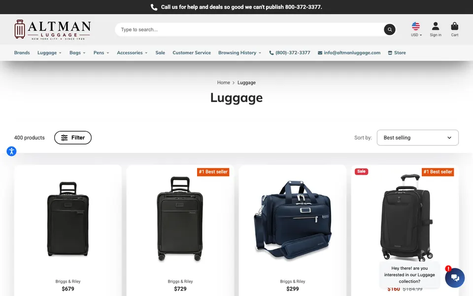 Altman Luggage